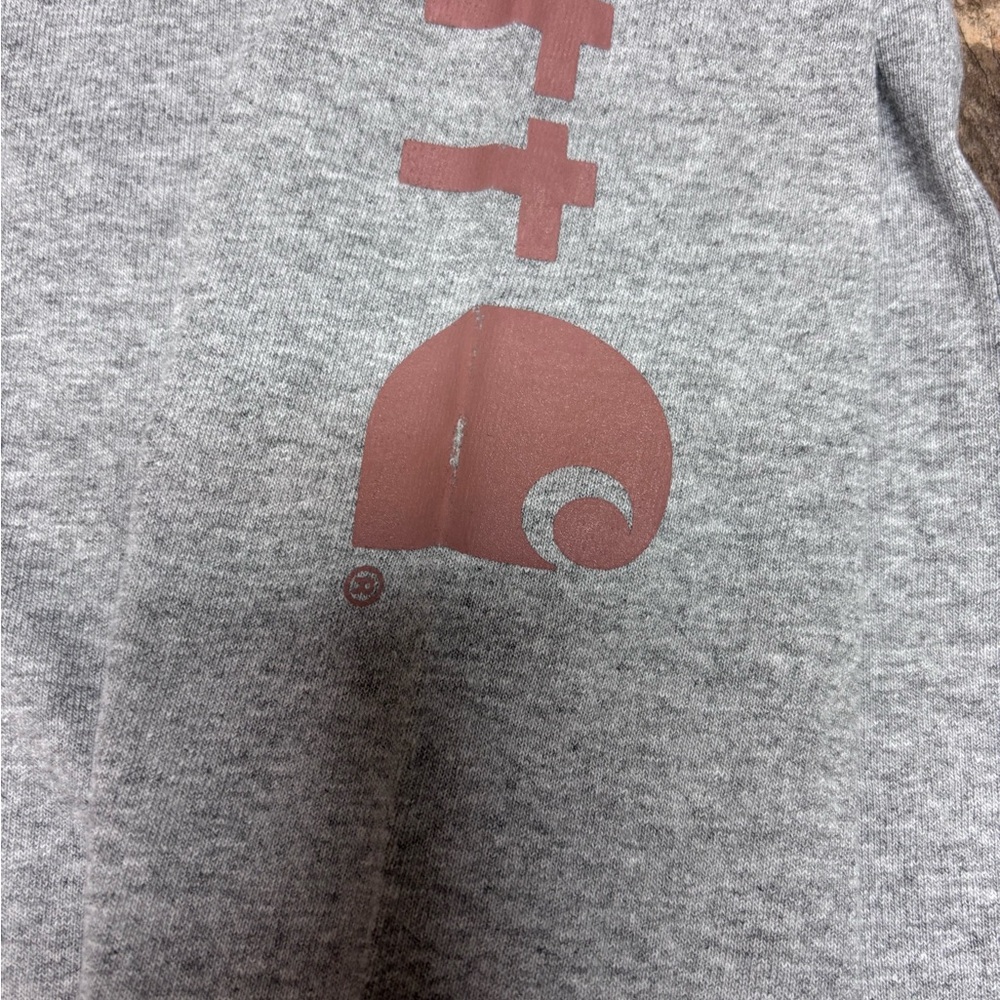 Carhartt Heather Gray Men's Short Sleeve Tee - Picture 4 of 4